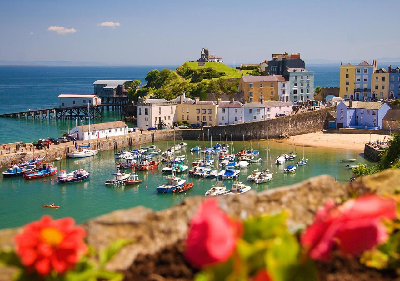 Clifton House Villa Tenby Bagian luar foto