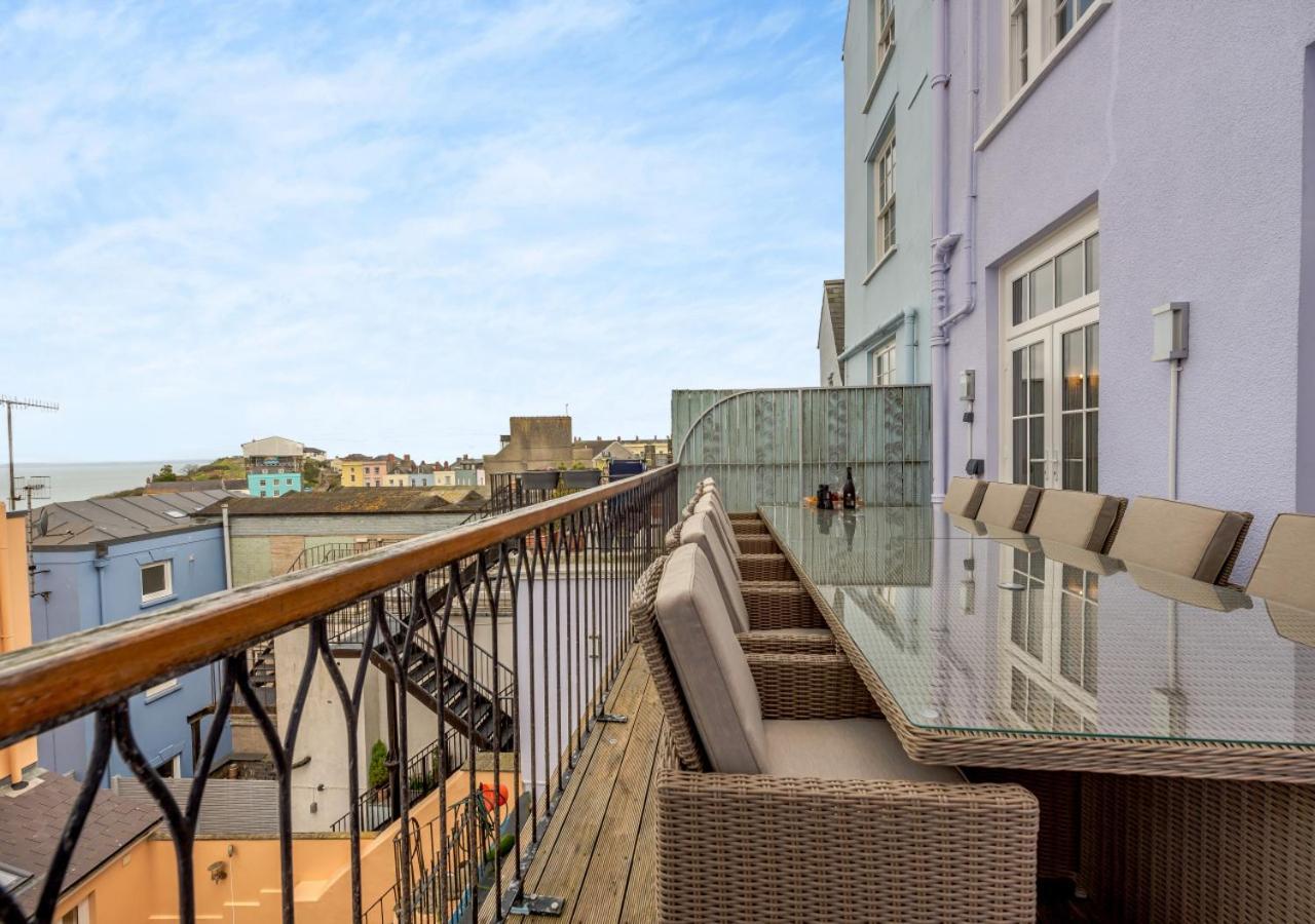 Clifton House Villa Tenby Bagian luar foto